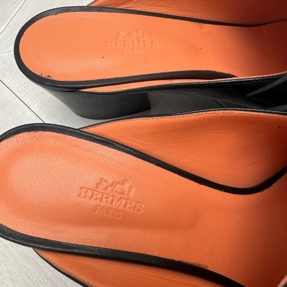 Hermès Tuileries H Logo Mules - Picture 2 of 6